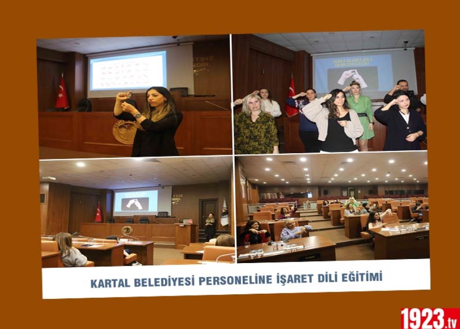 KARTAL BELEDİYE DİL EĞİTİMİ PERSONEL 1923TV